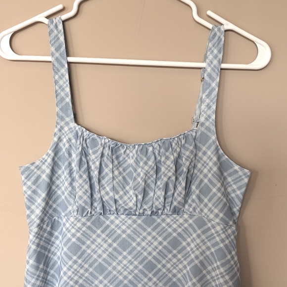 Hollister Social Tourist Y2K Mini Plaid Dress Dixie & Charli D'Amelio Collection - Picture 3 of 13